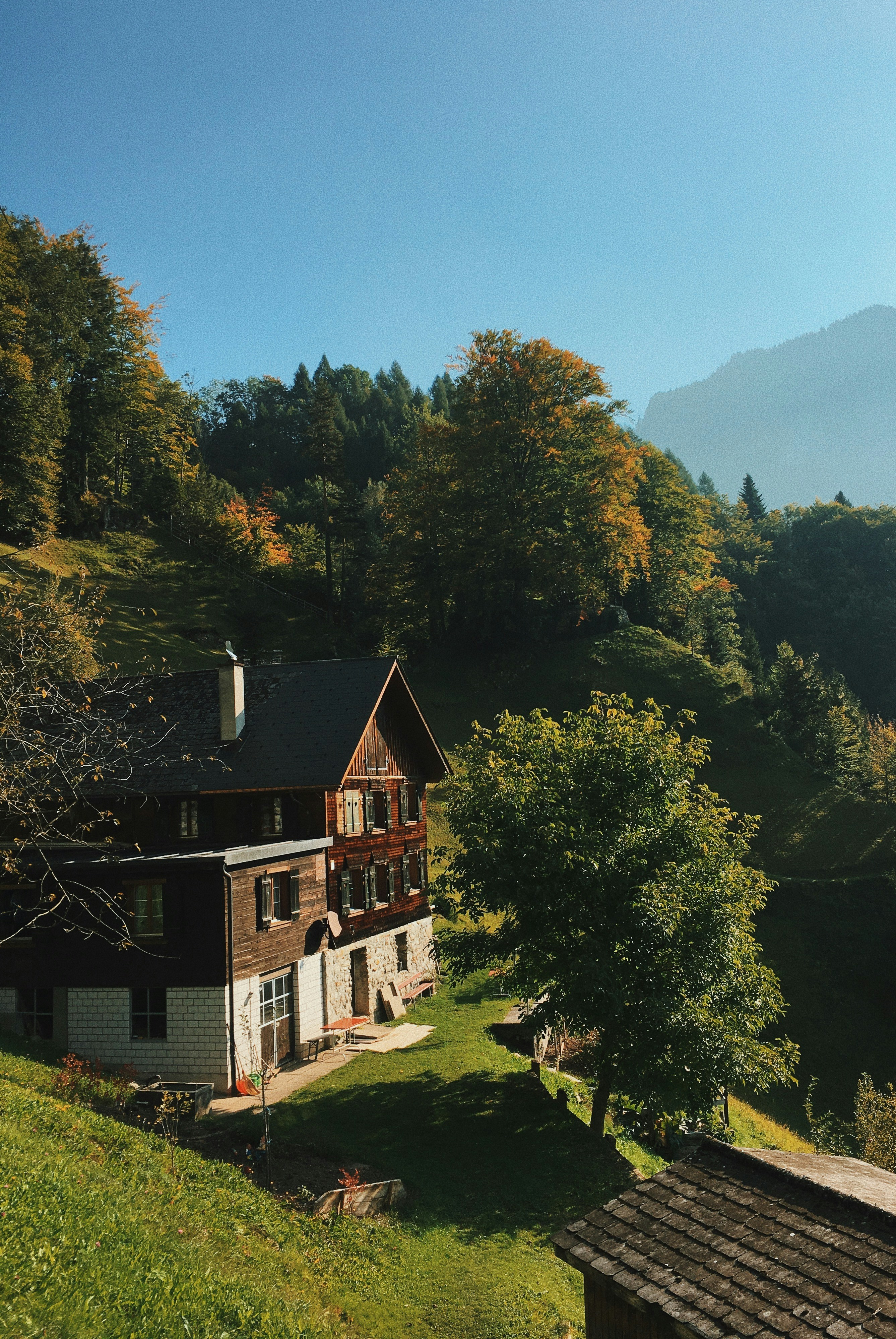 Übergang Chalet Sonnenhang 